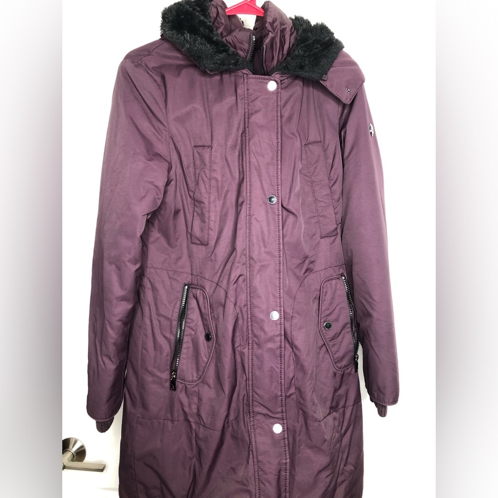 1 Madison Expedition Heritage Collection Ladies Parka Purple—S/CH